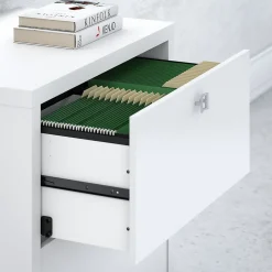 File Cabinets*Bush Business Furniture Echo Lateral File Cabinet, Pure White (KI60102-03)