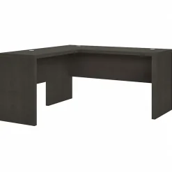 L-Desks*Bush Business Furniture Echo 60"W L Shaped Desk, Charcoal Maple (ECH026CM)