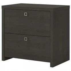 File Cabinets*Bush Business Furniture Echo 2 Drawer Lateral File Cabinet, Charcoal Maple (KI60302-03)