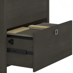 File Cabinets*Bush Business Furniture Echo 2 Drawer Lateral File Cabinet, Charcoal Maple (KI60302-03)