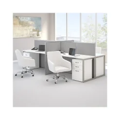 File Cabinets*Bush Business Furniture Easy Office 3-Drawer Mobile Vertical File Cabinet, Letter/Legal Size, Lockable, Pure White (EOF116WH-03)