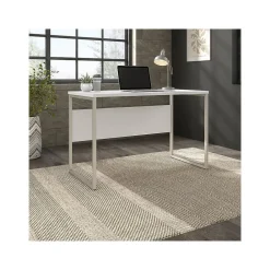 Computer Desks*Bush Business Furniture Hybrid 48"W Computer Table Desk with Metal Legs, (HYD148WH) White