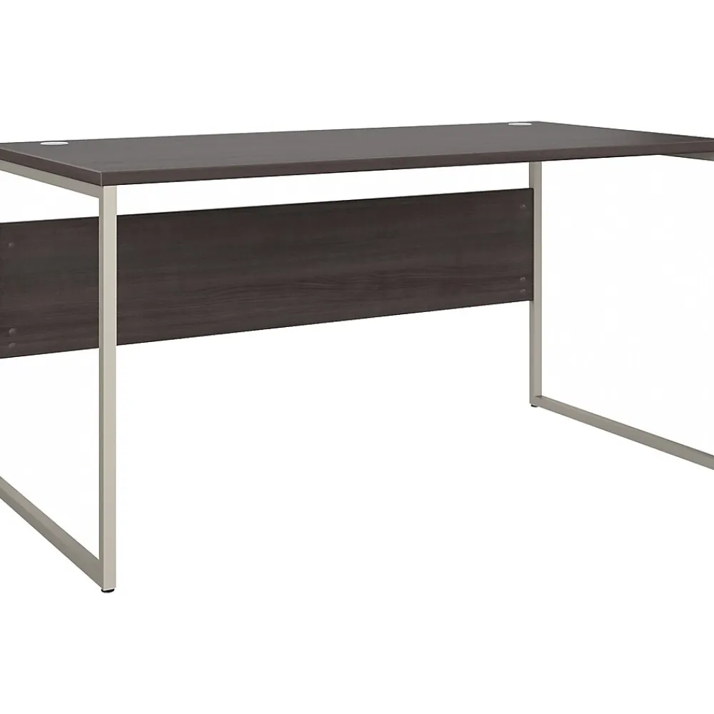 Computer Desks*Bush Business Furniture Hybrid 60"W Computer Table Desk with Metal Legs, (HYD360SG) Storm Gray