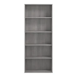 Bookcases*Bush Business Furniture Hustle Tall 5 Shelf Bookcase, Platinum Gray (HUB230PG)