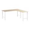 Office Desks*Bush Business Furniture Hustle 72"W L Shaped Computer Desk with Metal Legs, Natural Elm (HUS001NE)