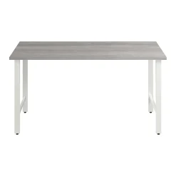Office Desks*Bush Business Furniture Hustle 60"W Computer Desk with Metal Legs, Platinum Gray (HUD160PG)