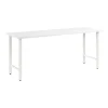 Office Desks*Bush Business Furniture Hustle 72"W Computer Desk with Metal Legs, White (HUD172WH)