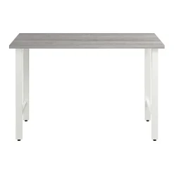 Office Desks*Bush Business Furniture Hustle 48"W Computer Desk with Metal Legs, Platinum Gray (HUD148PG)