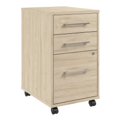 File Cabinets*Bush Business Furniture Hustle 3 Drawer Mobile File Cabinet, Natural Elm (HUF116NE)