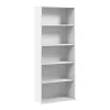 Bookcases*Bush Business Furniture Hustle Tall 5 Shelf Bookcase, White (HUB230WH)