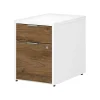 File Cabinets*Bush Business Furniture Jamestown 2-Drawer Vertical File Cabinet, Letter/Legal, Fresh Walnut/White, 23.66" (JTF116FWWHSU)