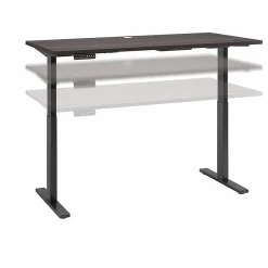 Standing Desks*Bush Business Furniture Move 60 Series 60"W Electric Height Adjustable Standing Desk, Storm Gray (M6S6030SGBK)