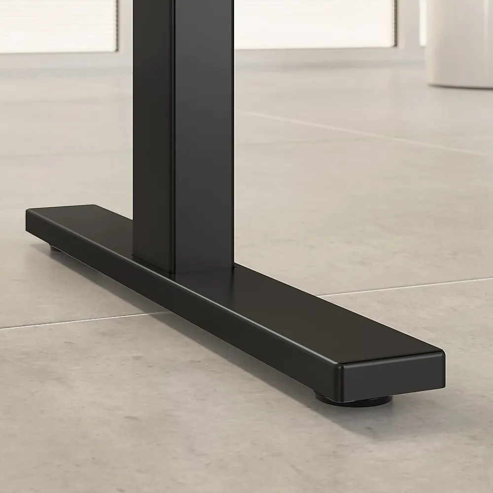 Standing Desks*Bush Business Furniture Move 60 Series 60"W Electric Height Adjustable Standing Desk, Hansen Cherry (M6S6030HCBK)