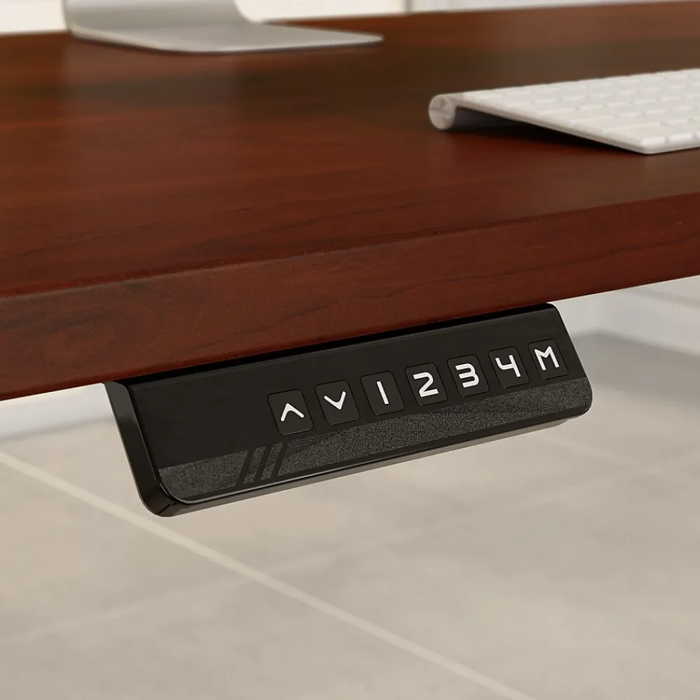 Standing Desks*Bush Business Furniture Move 60 Series 60"W Electric Height Adjustable Standing Desk, Hansen Cherry (M6S6030HCBK)