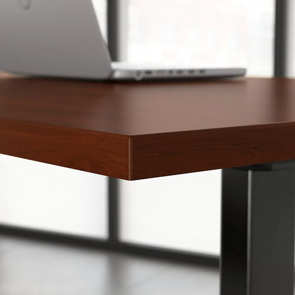 Standing Desks*Bush Business Furniture Move 60 Series 60"W Electric Height Adjustable Standing Desk, Hansen Cherry (M6S6030HCBK)