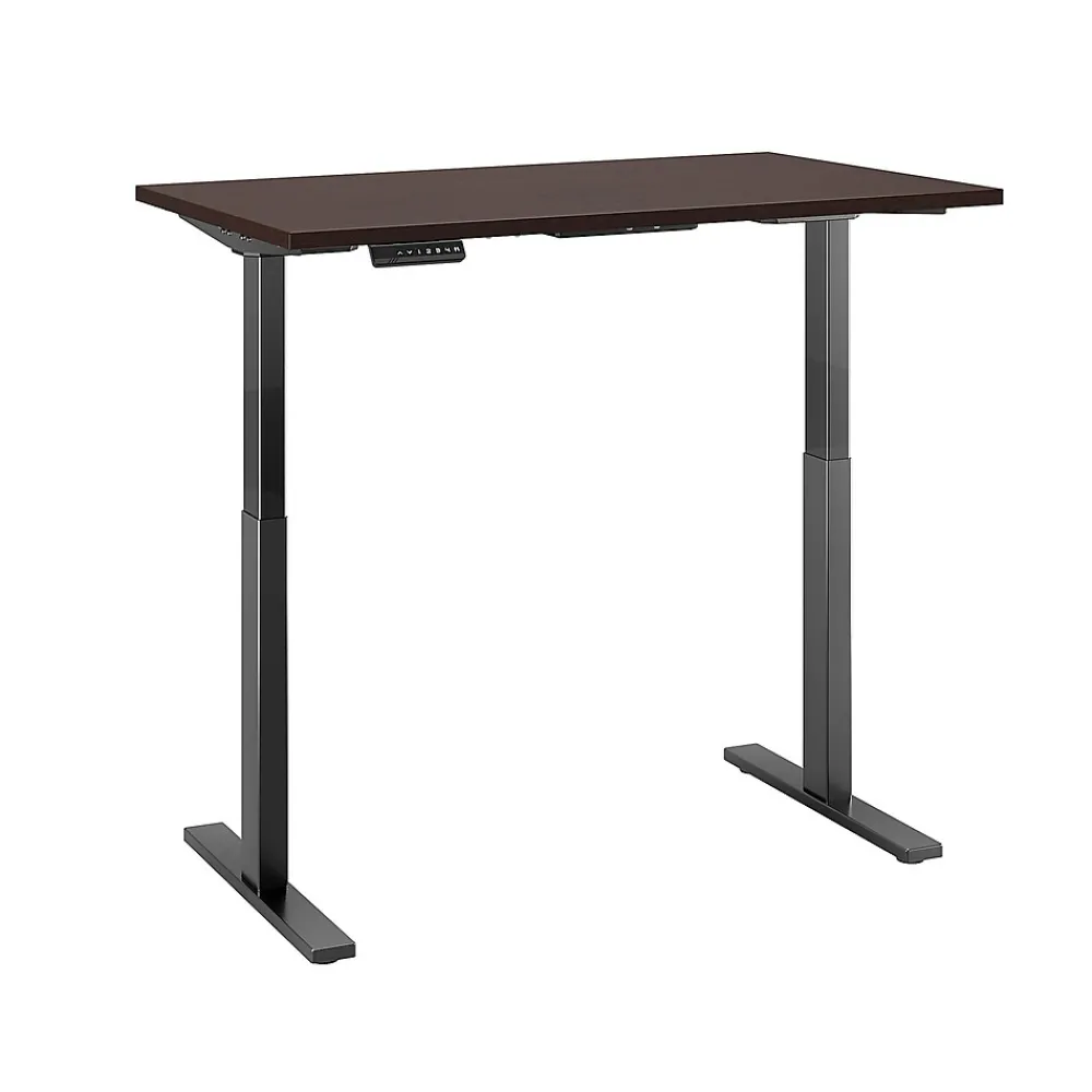 Standing Desks*Bush Business Furniture Move 60 Series 48"W Electric Height Adjustable Standing Desk, Mocha Cherry (M6S4824MRBK)
