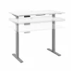 Standing Desks*Bush Business Furniture Move 60 Series 48"W Electric Height Adjustable Standing Desk, White (M6S4824WHSK)