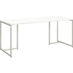 Corner Desks*Bush Business Furniture Method 72"W Table Desk, White (KI70207K)