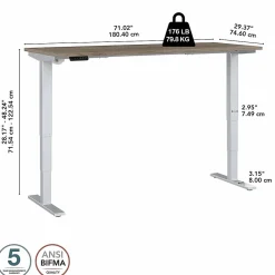 Standing Desks*Bush Business Furniture Move 40 Series 72