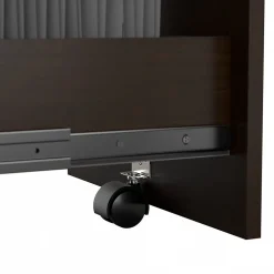 Storage Cabinets*Bush Business Furniture Office in an Hour Cubicle Storage with Cabinet, Paper Tray, & Pencil Holder, Mocha Cherry (WC36890-03K)