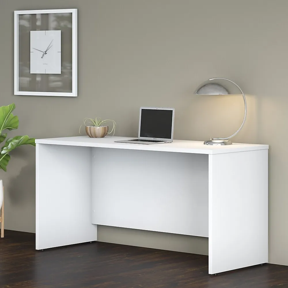 Computer Desks*Bush Business Furniture Studio C 60"W Credenza Desk, (SCD360WH) White