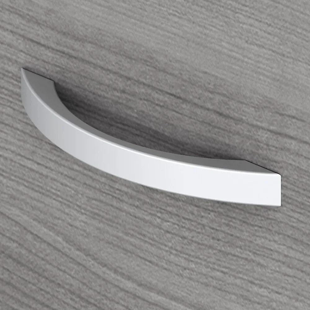 Computer Desks*Bush Business Furniture Studio C 72"W Office Desk with Mobile File Cabinet, (STC013PGSU) Platinum Gray