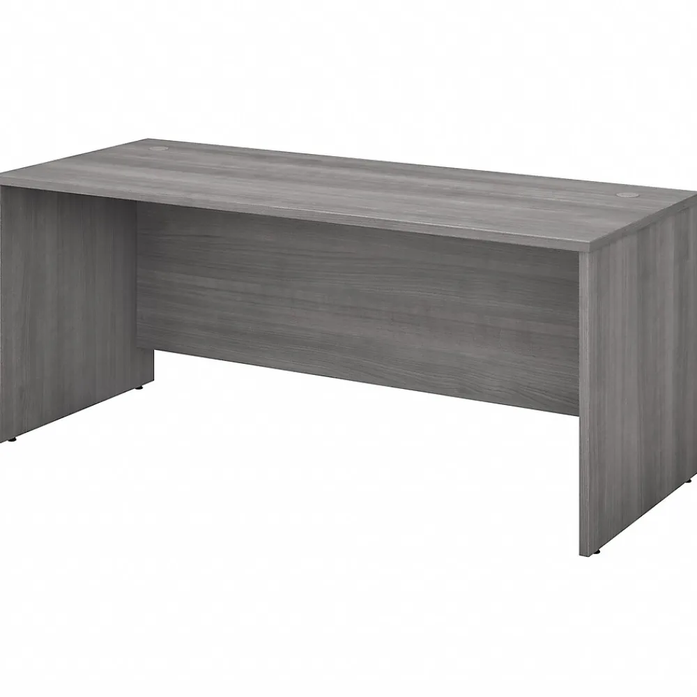 Computer Desks*Bush Business Furniture Studio C 72"W Office Desk, (SCD272PG) Platinum Gray
