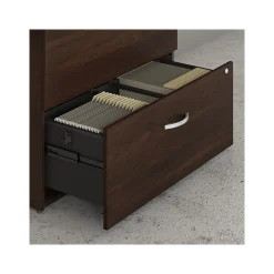 File Cabinets*Bush Business Furniture Studio C 2 Drawer Lateral File Cabinet, (SCF136BWSU) Black Walnut