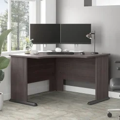 Office Desks*Bush Business Furniture Studio A 48"W Corner Computer Desk, (SDD148SG) Storm Gray