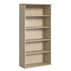 Bookcases*Bush Business Furniture Studio C Tall 5 Shelf Bookcase, Natural Elm (SCB136NE)