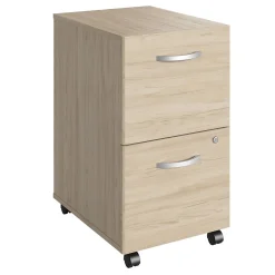 File Cabinets*Bush Furniture Bush Business Furniture Studio C 2 Drawer Mobile File Cabinet, Natural Elm (SCF116NESU)