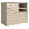 Storage Cabinets*Bush Furniture Bush Business Furniture Studio C Office Storage Cabinet with Drawers and Shelves, Natural Elm (SCF130NESU)