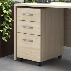 File Cabinets*Bush Furniture Bush Business Furniture Studio C 3 Drawer Mobile File Cabinet, Natural Elm (SCF216NESU)