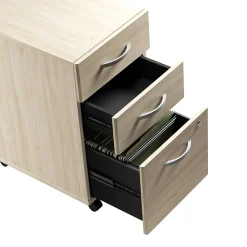 File Cabinets*Bush Furniture Bush Business Furniture Studio C 3 Drawer Mobile File Cabinet, Natural Elm (SCF216NESU)