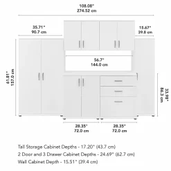 Storage Cabinets*Bush Business Furniture Universal 62