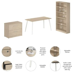 Office Desks*Bush Business Furniture Vista 60