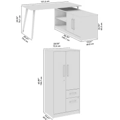 L-Desks*Bush Business Furniture Vista 60