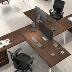 L-Desks*Bush Business Furniture Vista 72