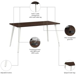 Office Desks*Bush Business Furniture Vista 60