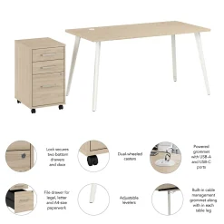 Office Desks*Bush Business Furniture Vista 60