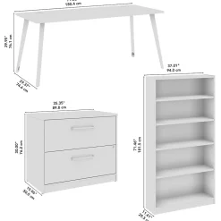 Office Desks*Bush Business Furniture Vista 72