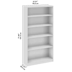 Bookcases*Bush Business Furniture Vista Tall 5 Shelf Bookcase, Natural Elm (VSB12479-Z)