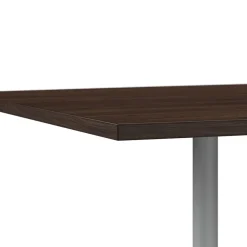 Conference Room Tables*Bush Business Furniture 96W x 42D Boat Shaped Conference Table with Metal Base, Black Walnut (99TBM96BWSVK)