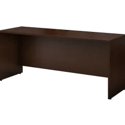 Office Desks*Bush Business Furniture Westfield 72"W Credenza Desk, Mocha Cherry (WC12926)