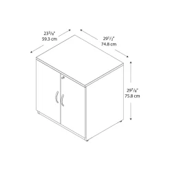 Storage Cabinets*Bush Business Furniture Westfield 30W Storage Cabinet, Mocha Cherry (WC12996A)