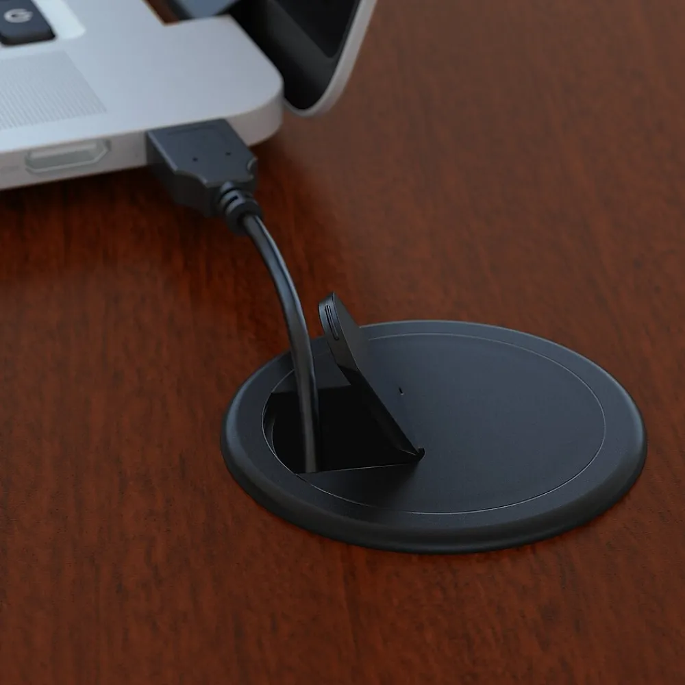 Office Desks*Bush Business Furniture Westfield 60"W Credenza Desk, (WC36761) Mahogany