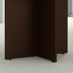 Conference Room Tables*Bush Business Furniture 42W Round Conference Table with Wood Base, (99TB42RMR) Mocha Cherry