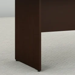 Conference Room Tables*Bush Business Furniture 72W x 36D Boat Shaped Conference Table with Wood Base, (99TB7236MR) Mocha Cherry