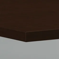 Conference Room Tables*Bush Business Furniture 96W x 42D Boat Shaped Conference Table with Metal Base, (99TBM96MRSVK) Mocha Cherry/Silver