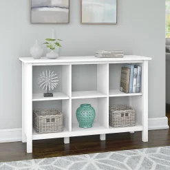 Bookcases*Bush Furniture Broadview 6 Cube Storage Bookcase, Pure White (BDB145WH-03)